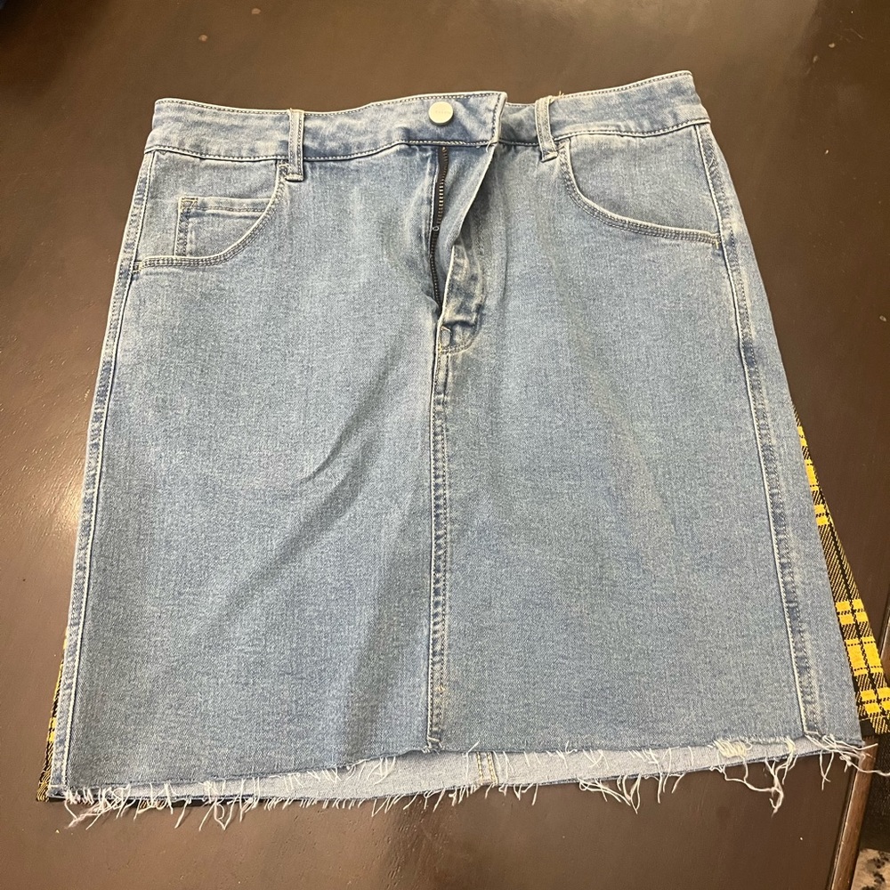 Denim Miniskirt